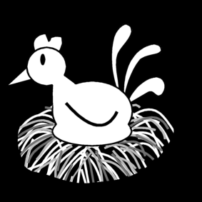 nest: brood